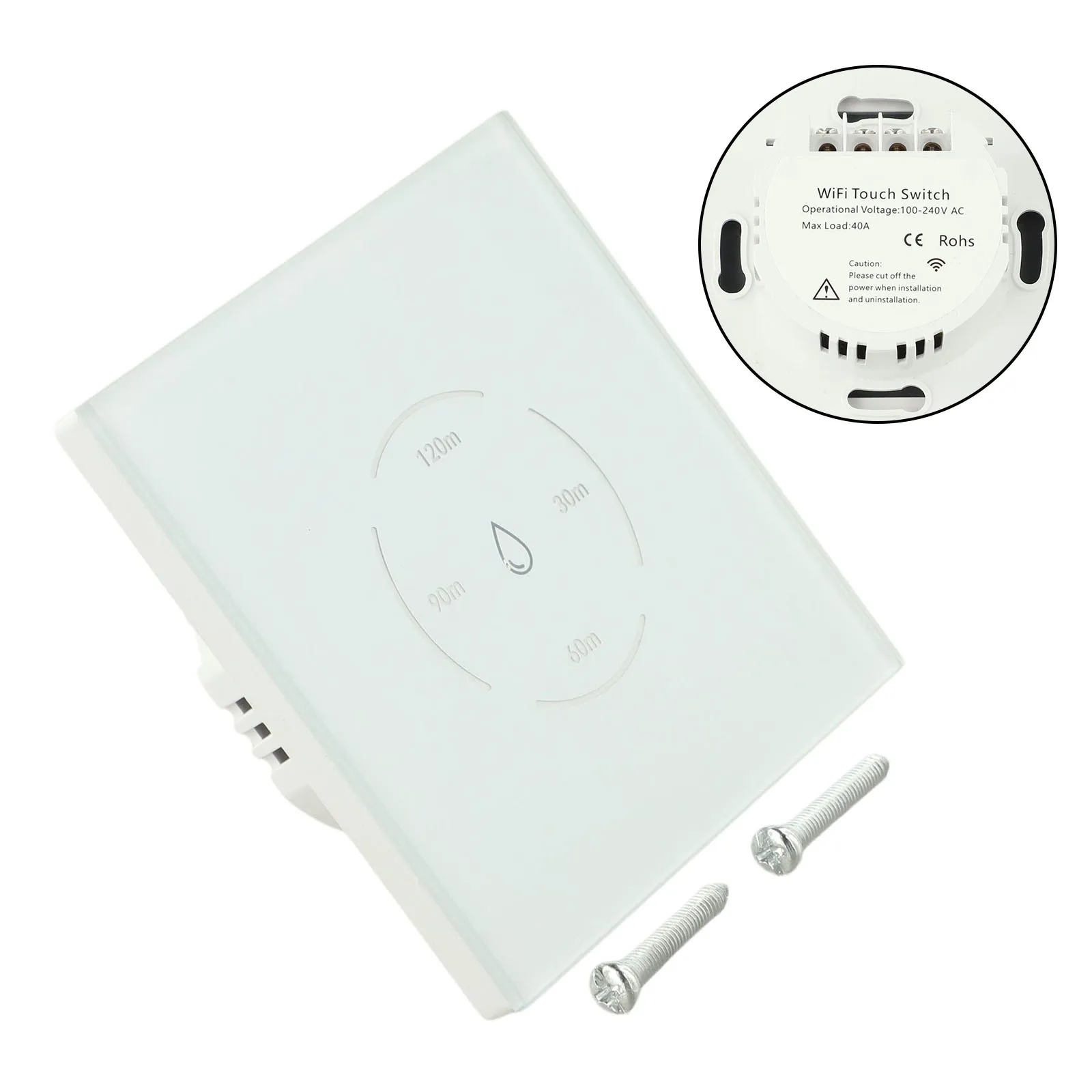 For Water Heater Water Heater Control WiFi Boiler Switch For Home Water Heater Voice Activation For Alexa Child Safety Lock