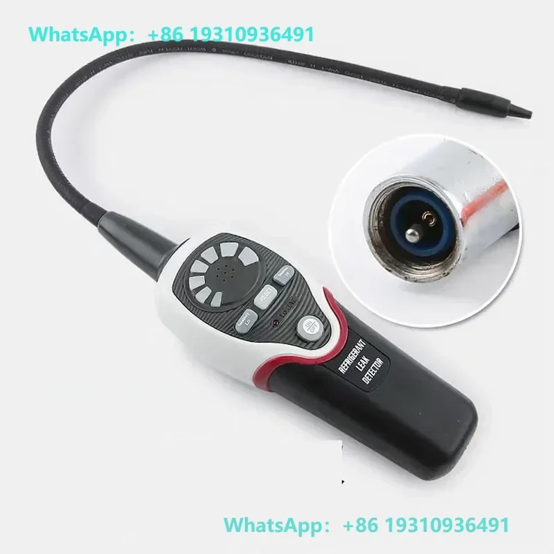 Professional Halogen Leak Detector for R134a R410a R22 AC Refrigerant Gas Leak Tester RLD-382P