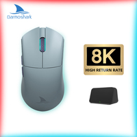 Darmoshark M3-PRO 4K/8KHZ Wireless 2.4G Bluetooth Esports Gaming Mouse PAM3395 26KDPI N52840 Optical Mice For Computer Laptop PC