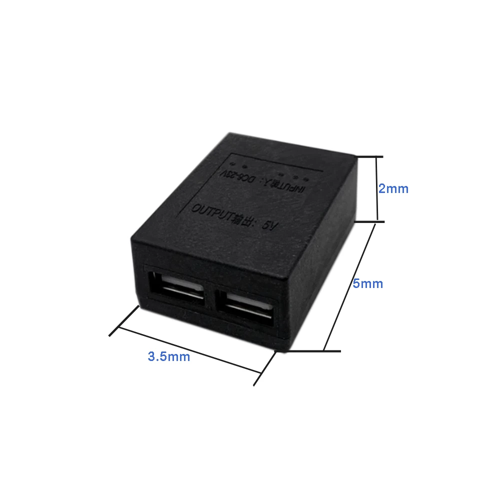 Solar voltage regulator 5V  Conveter  chip photovoltaic power generation step-down module charging mobile phone dual USB output