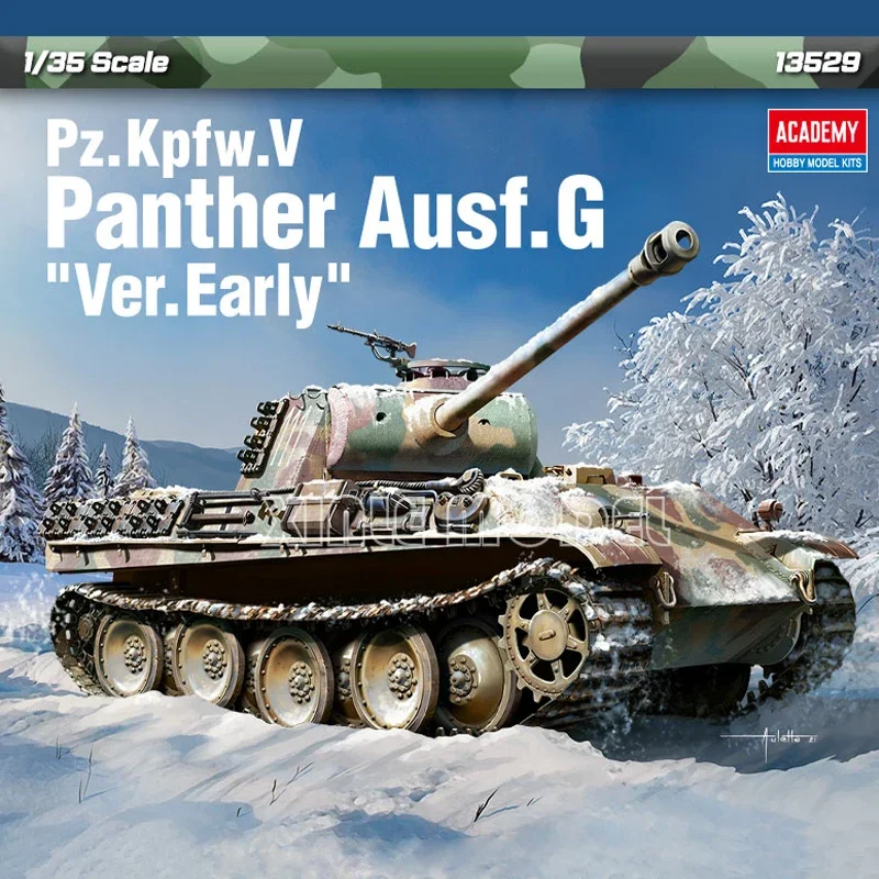 

Академия 1/35 13529 Пз. КППВ. V Пантера Ауф. G Комплект масштабной модели танка для раннего производства