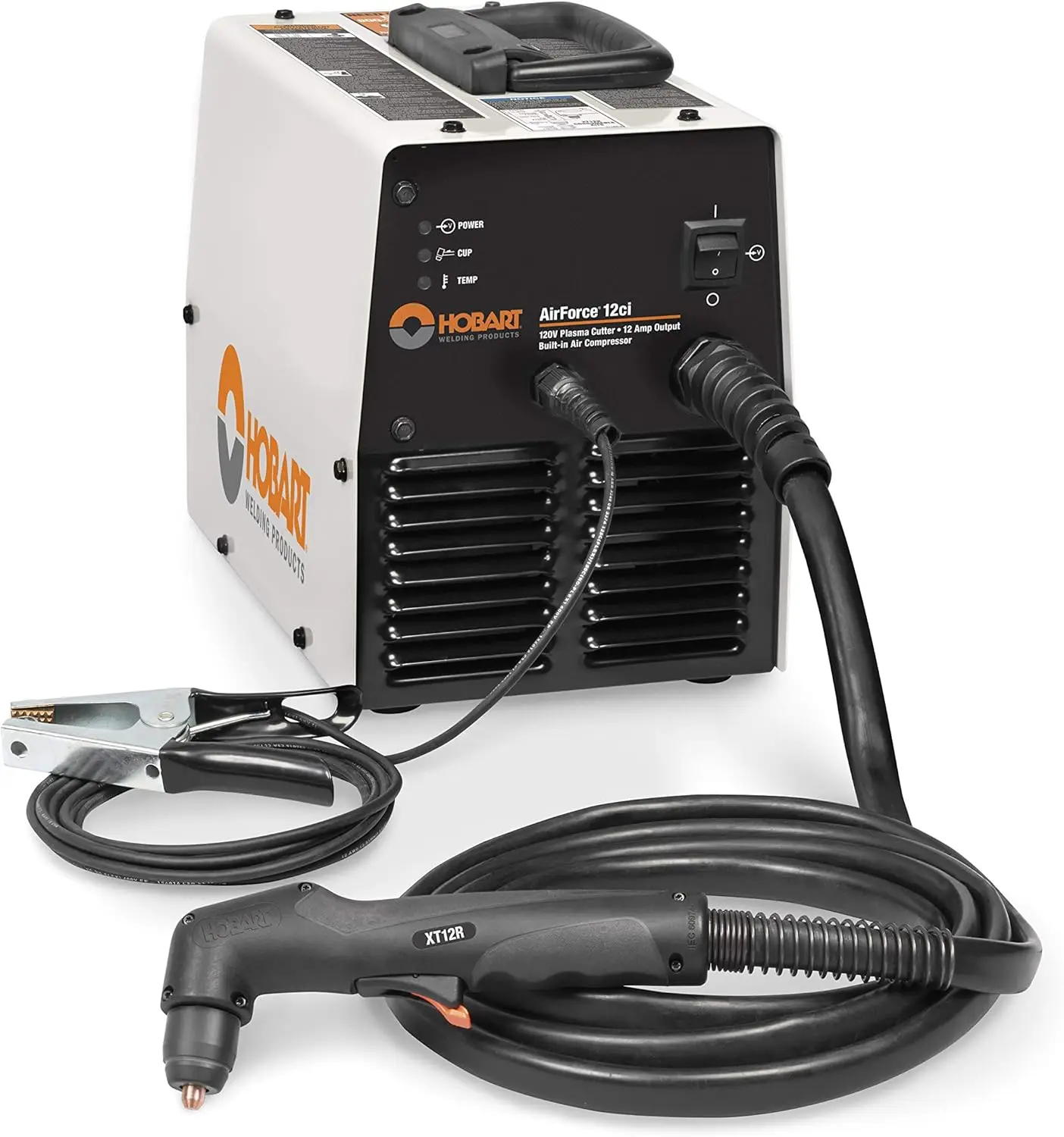 Hobart 500564 Airforce 12ci Plasma Cutter with Built-In Air Compressor 120V , Brown