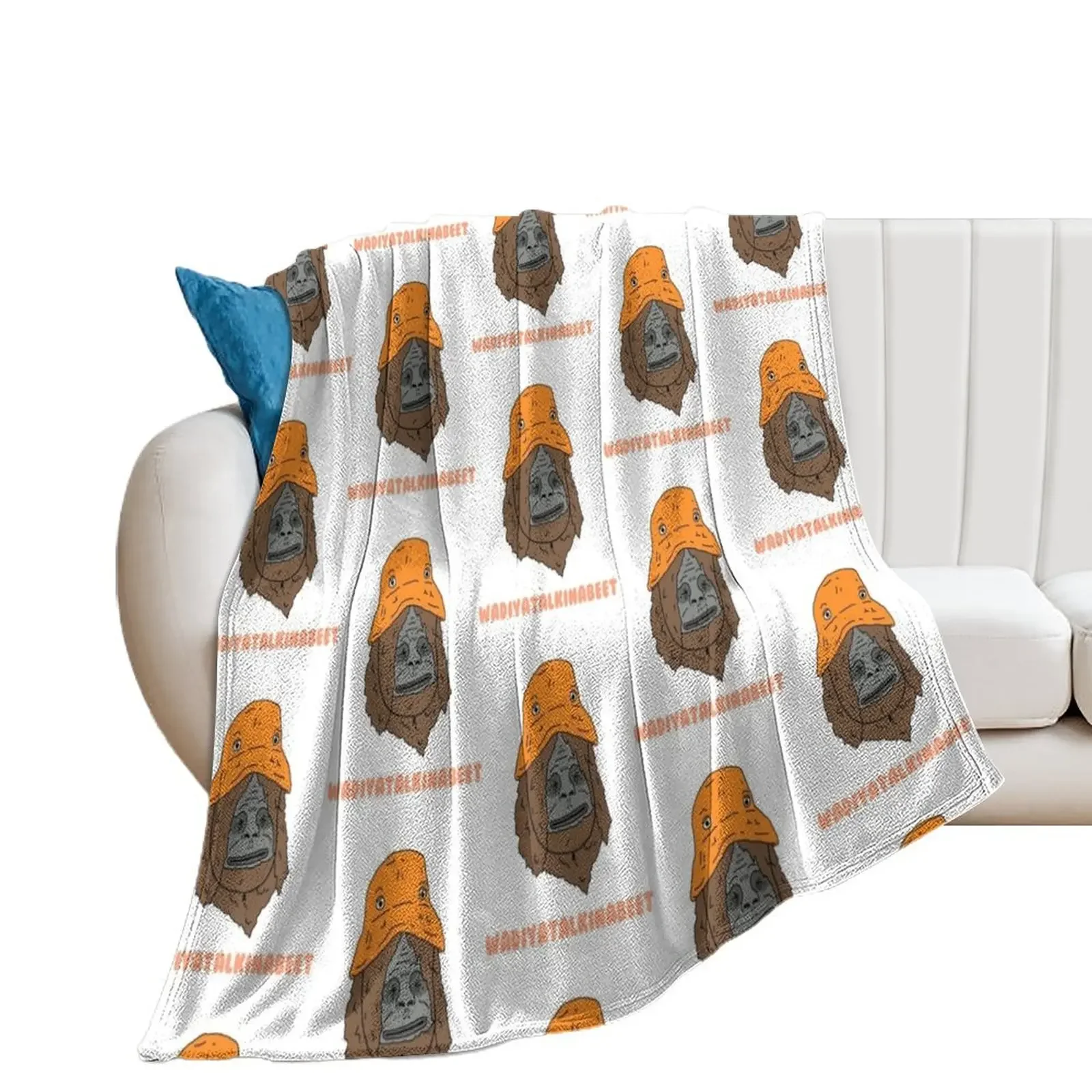 Sassy the sasquatch, wadiyatalkingabeet Throw Blanket Thermals For Travel Kid'S Picnic Summer Beddings Blankets