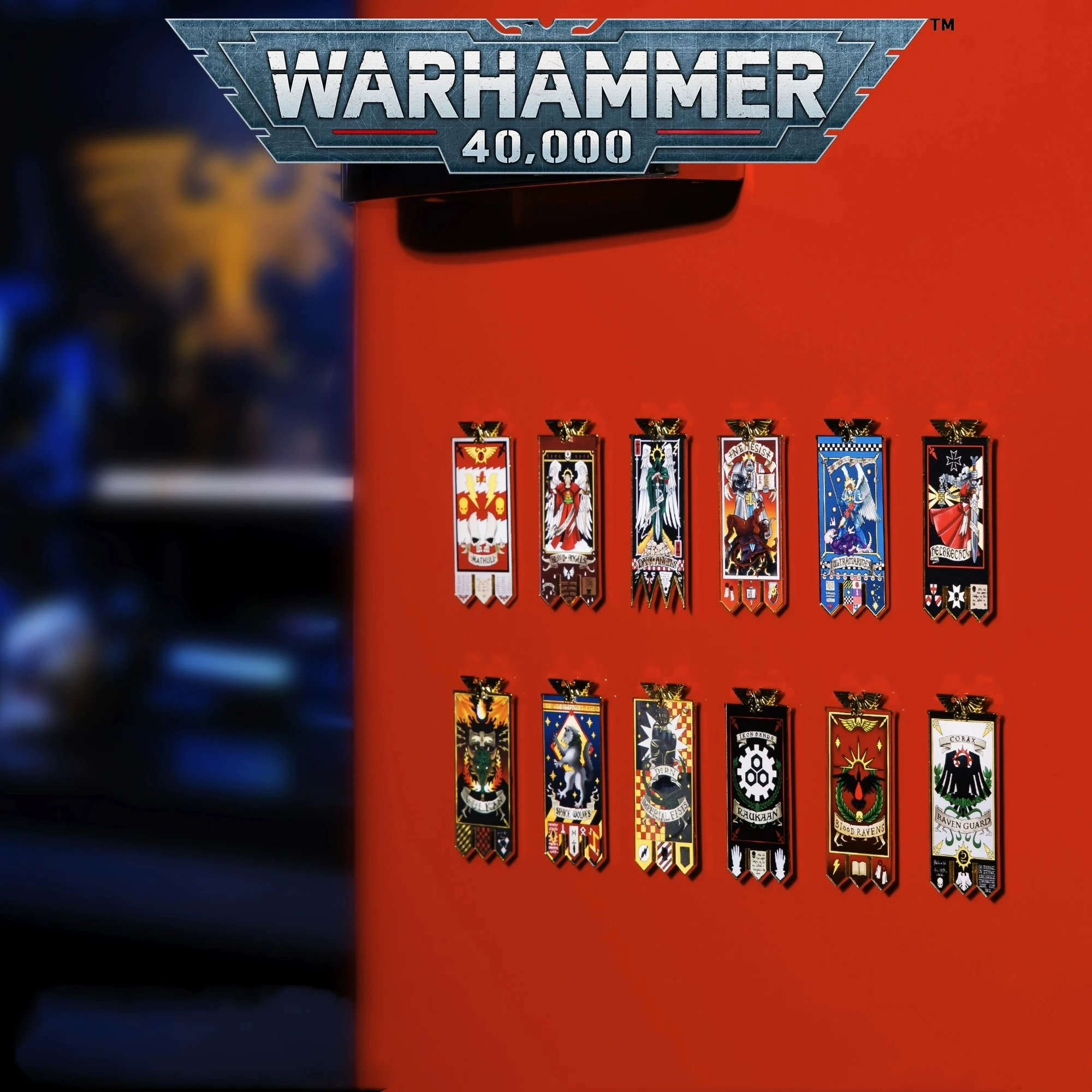 Warhammer Refrigerator Magnet Imperial Fists Dark Angels Grey Knights Ultramarines Space Wolves Blood Angels Decoration