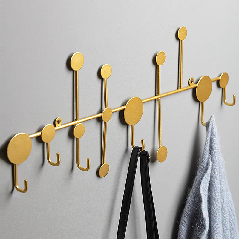 &Metal Bag Hanger Coat Racks Minimalist Display Modern Hallway Wall Dress Living Room Entrance Hall