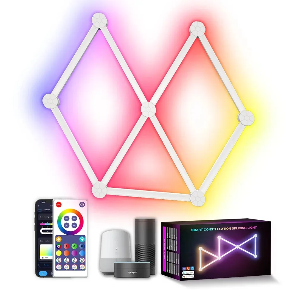 rgb-led-constellation-splicing-light-smart-app-music-sync-diy-geometric-wall-lamp-gaming-room-ambient-backlight-decor