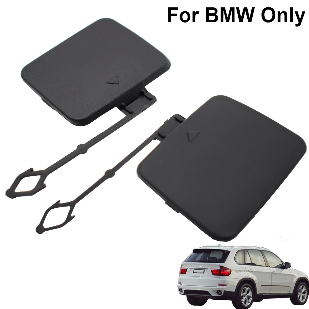 For BMW X5 E70 2006-2011 Car  Rear Bumper Tow Hook Eye Cap Towing Hook Cover OE# 51127158447 51127158448 Car Auto Replacement