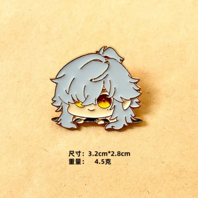 

Hot Honkai Star Rail Game Merch Badge JING YUAN KAFKA BLADE BAILU IMBIBITOR LUNAE Backpack Decorations Charm Gift for Fan