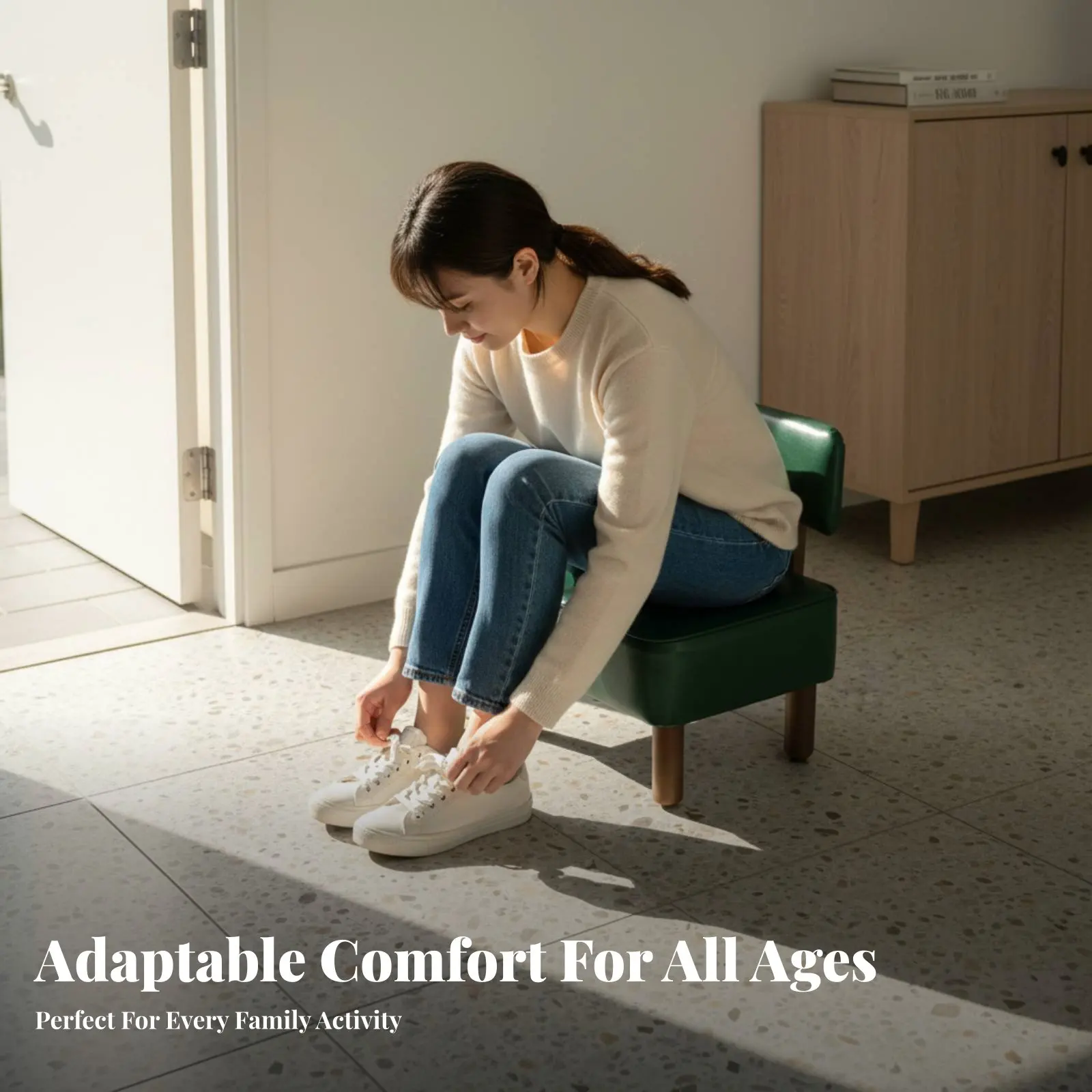 

Мягкое напольное кресло с поддержкой для спины, низкий стул, универсальное, легко чистится, для домашнего использования, для взрослых, для дома, для учебы