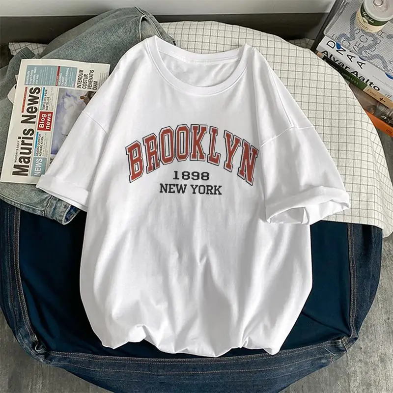 

Personalized Graphic Printing Summer Luxury Brand Pure Cotton Men's and Women's T-shirts Short-sleeved Street Fashion Clothing