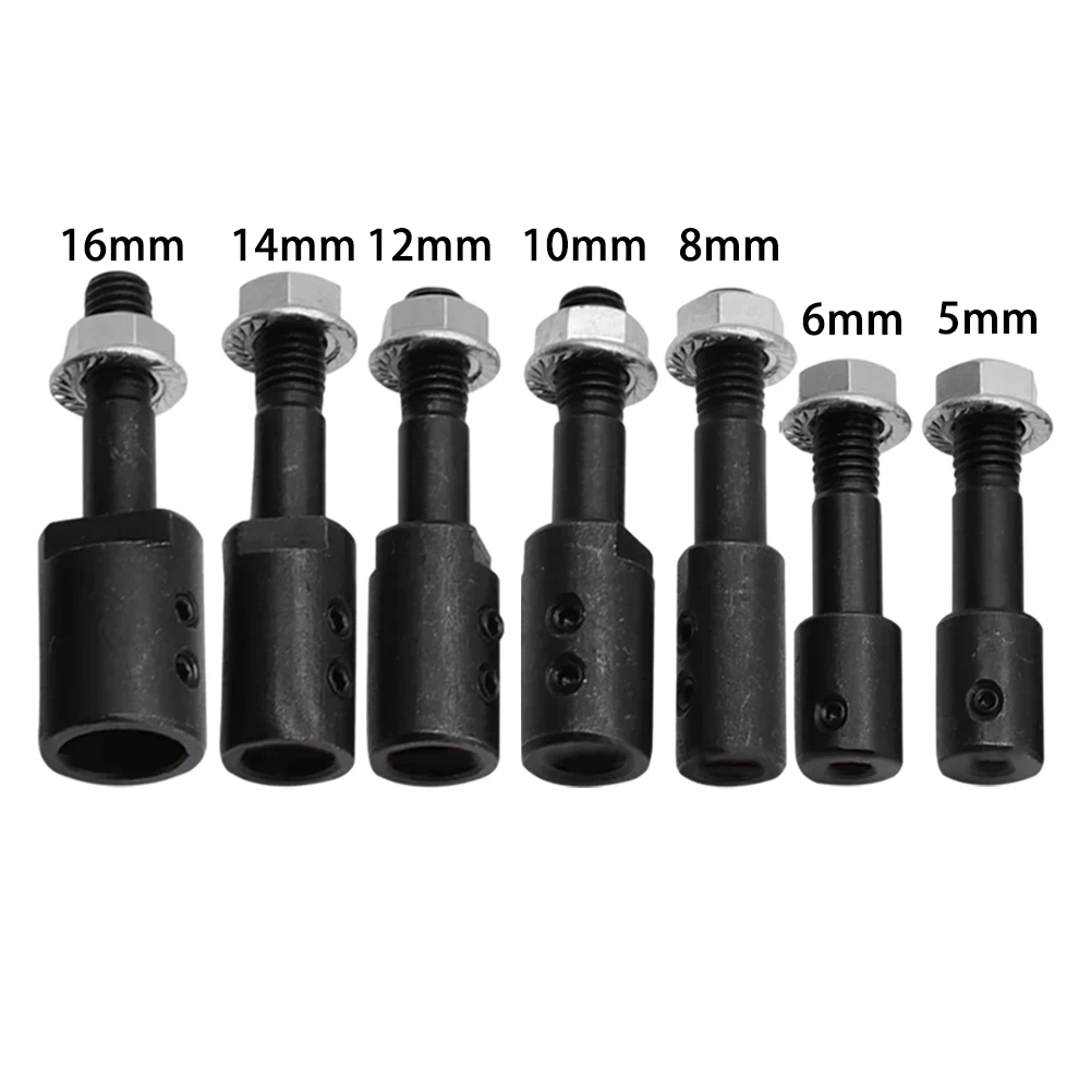 1pc adaptador de eixo do motor eixo do mandril acoplador extensor manga eixo casal mandril adaptador conversor bancada moedor extensão haste