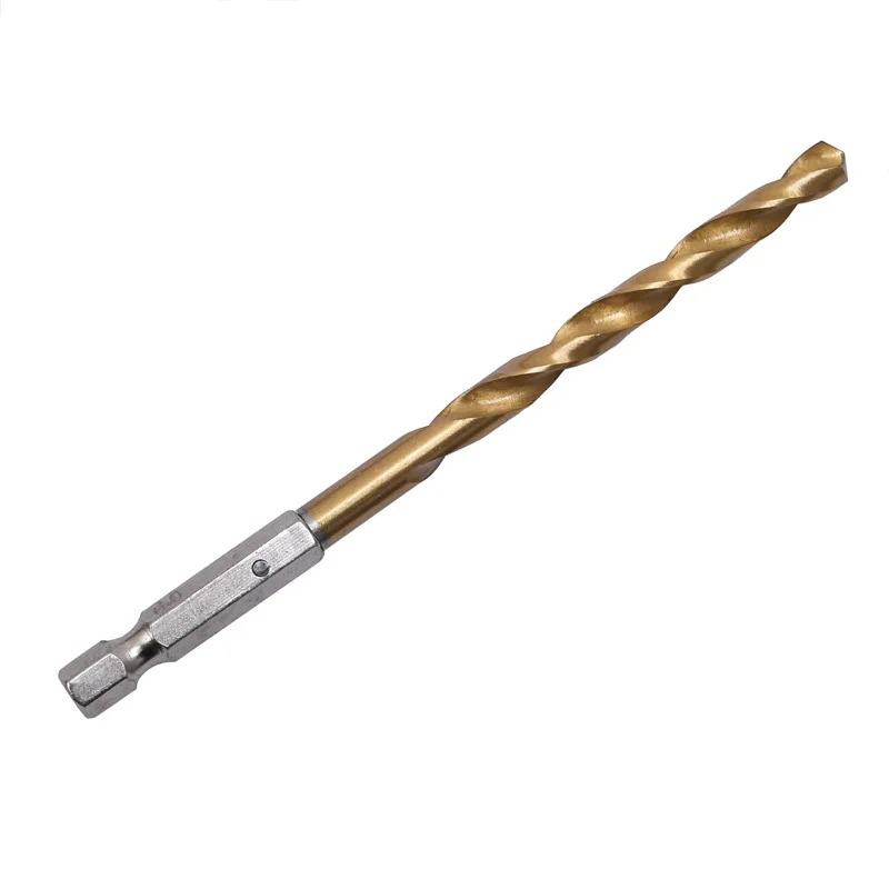 Imagem -06 - Hss Aço de Alta Velocidade Titânio Revestido Broca Grupo Hexagonal Handle Twist Drill Hex Shank 1.5 Mm6.5 mm 13 Pcs