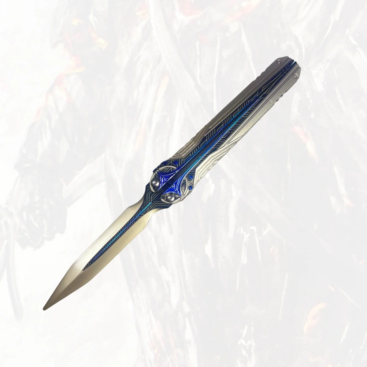 9.8 inch Delta Force Polaris Metalen Katana Zwaard Japanse Katana Originele Samurai Sabel Ninja Mes Cosplay Accessoires Prop Speelgoed