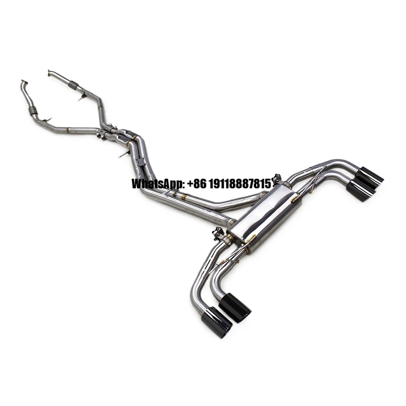 

Выхлопная система YOOKING Catback для Audi SQ5 8R/FT 3.0T 2016-2024, из нержавеющей стали 304, с клапаном