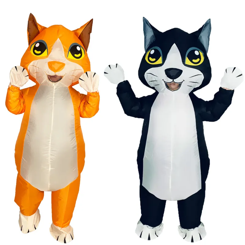 Iatable Cartoon Suit Bla Costume Stage Performance Outfit Nuova collezione primaverile 2025 Divertente costume da Halloween