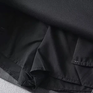 Váy đơn sắc phụ nữ Traf-Mini với túi, eo cao, dây kéo phía sau, váy nữ, thời trang sang trọng 8 Bán hàng chính Gode Váy với túi - №4