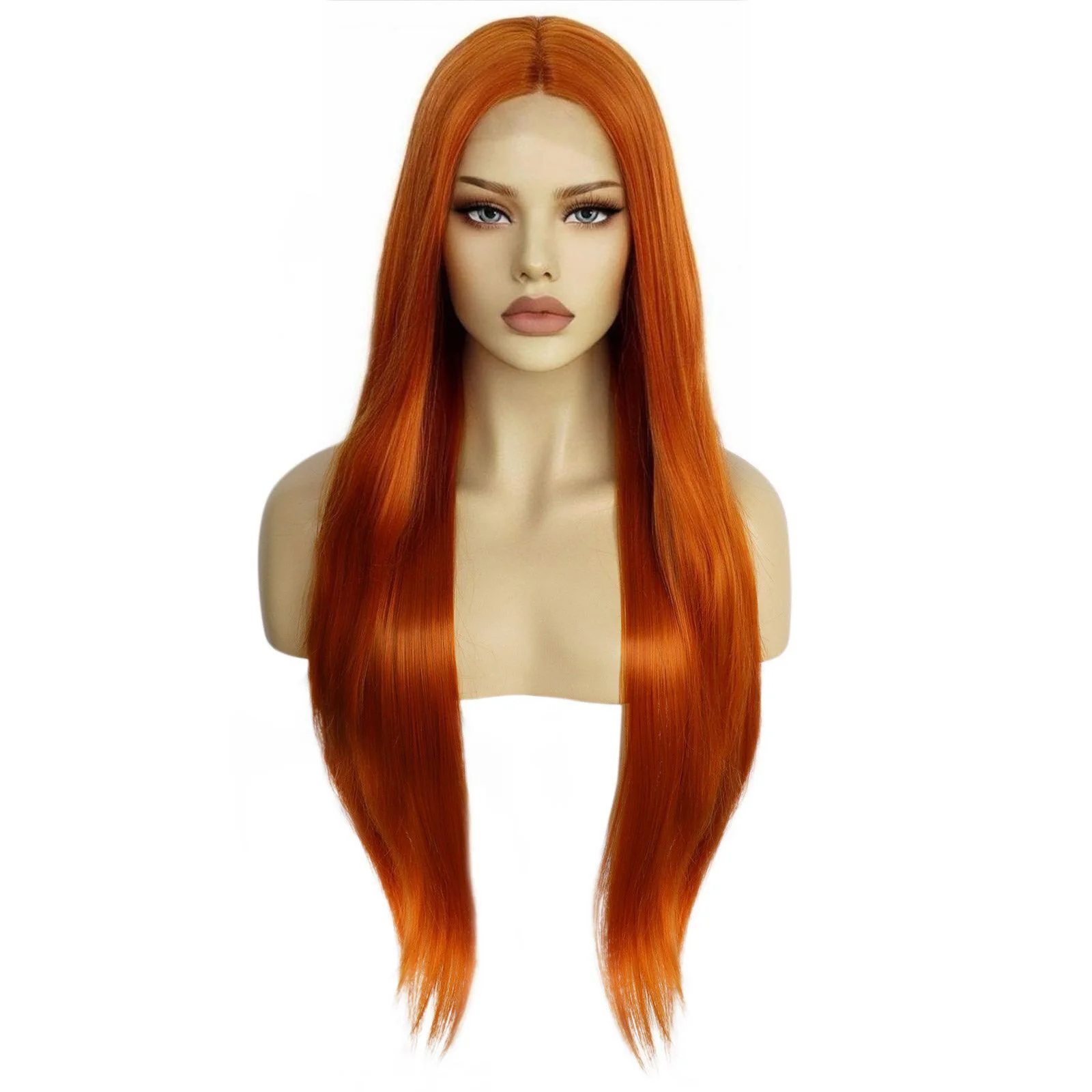 

Synthetic 6*4*1 Brown Body Wave Wig Silky 30 inch Long for Women
