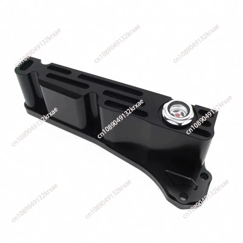 Suitable for Vespa motorcycle 150 spring sprint, modified oil pan, transparent visual oil case black