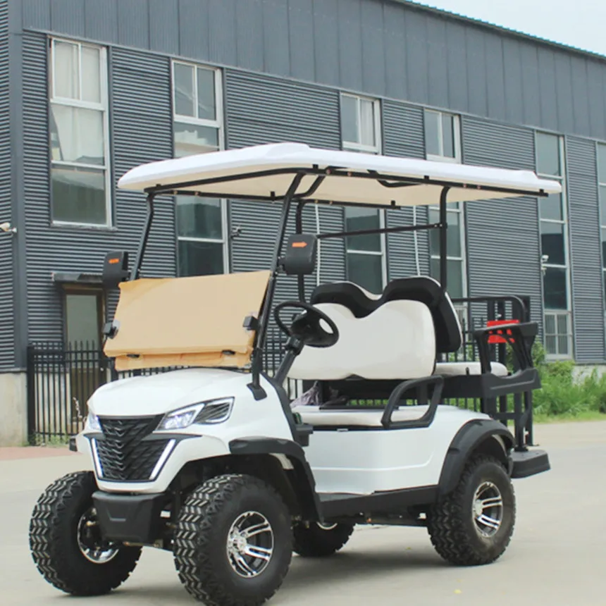 Factory Supplies Brand New Customized OEM ODM 10-Inch Large Screen Off-Road Club Car 5/7KW Lifting 6-Seater Electric Golf Cart