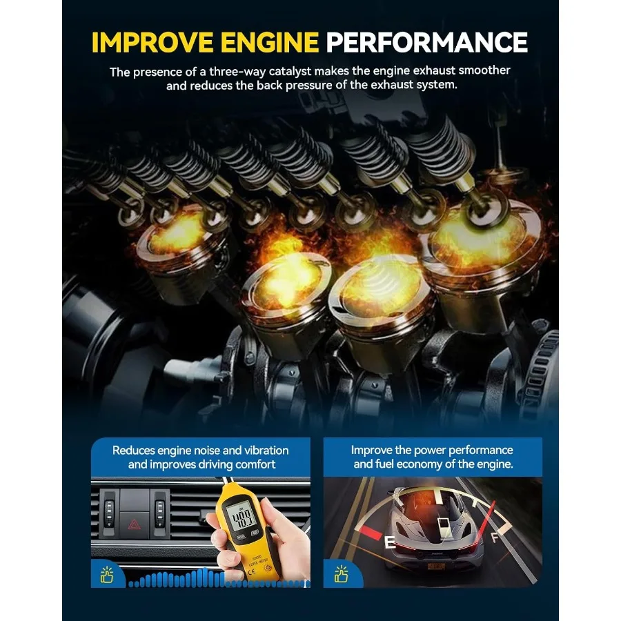 Kit conversor catalítico traseiro substituição DirectFit para 20022006 Altima 2.5L OE 54360 com conformidade EPA projetada para aprimorado