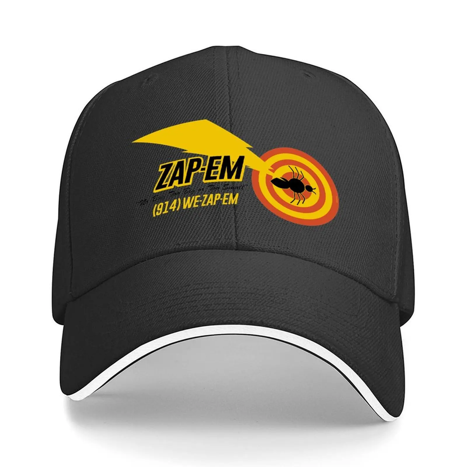 MIB ZAP-EM شعار قبعة بيسبول قبعة مخصصة قبعة رجل فاخر Snapback قبعة الحصان قبعة للرجل المرأة
