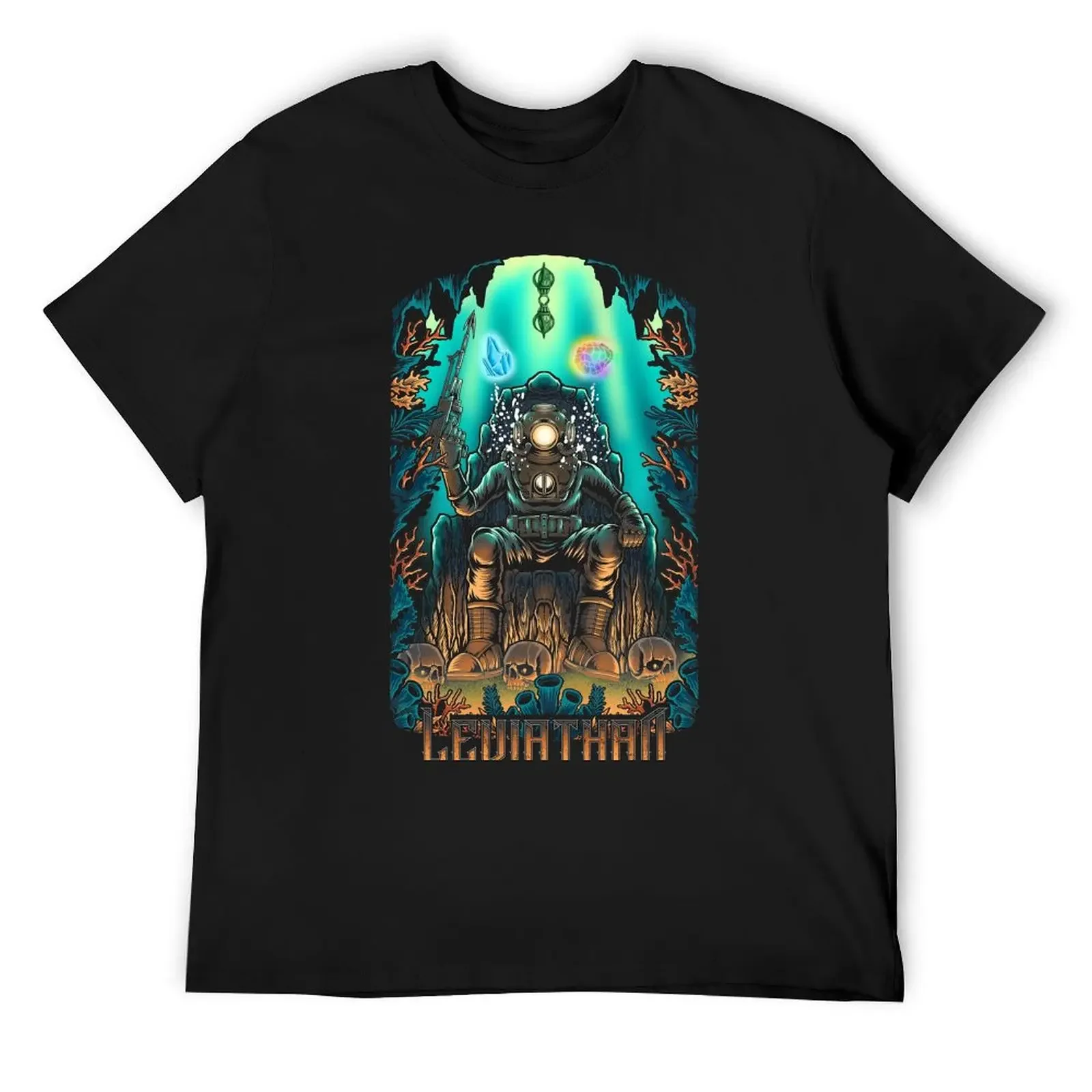 

Leviathan Diver T-Shirt vintage anime shirt luxury designer new gifts and t-shirts cotton man t-shirts mens cotton t shirts