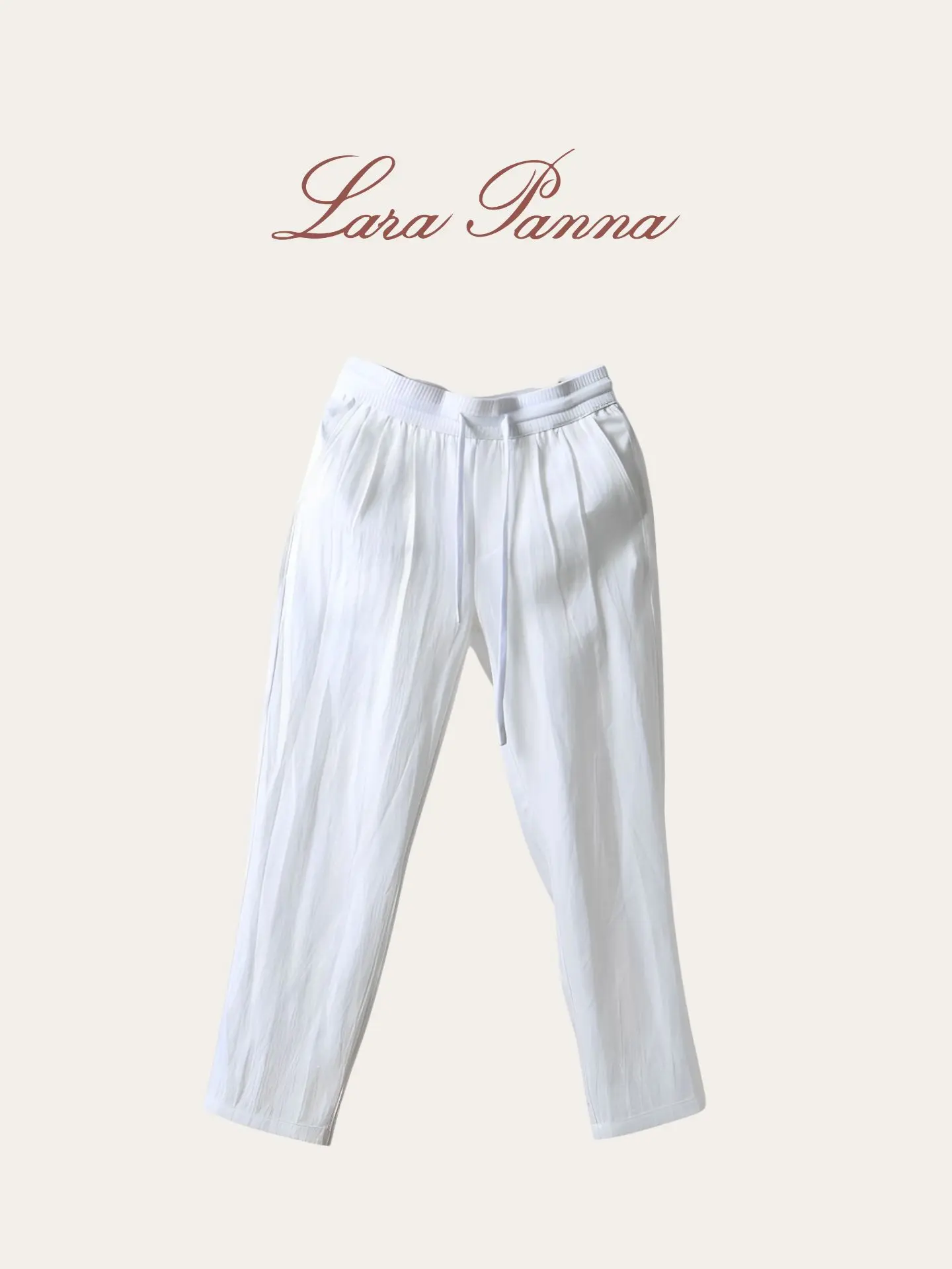 

Men's Linen Casual Pants Loose Straight Leg Spring Summer New Sle Faion Urban Wear Daily Comfortable Lightweight