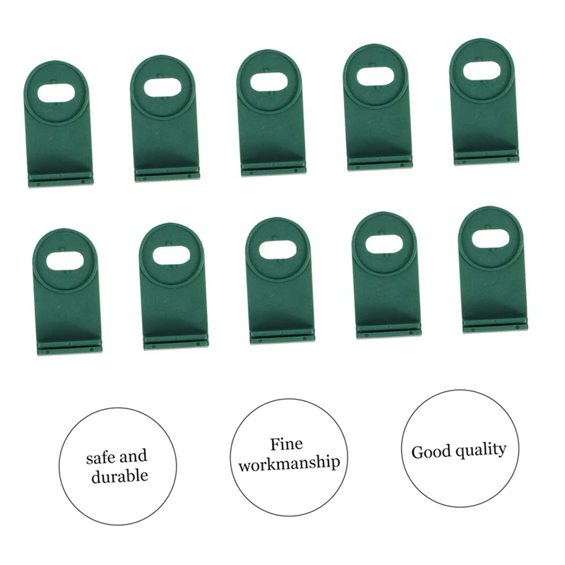 Plastic Corner Vine Fixing Clip Flower Climbing Clips Garden Clips Plastic Clothes Hanger Plastic Hooks 50Pcs