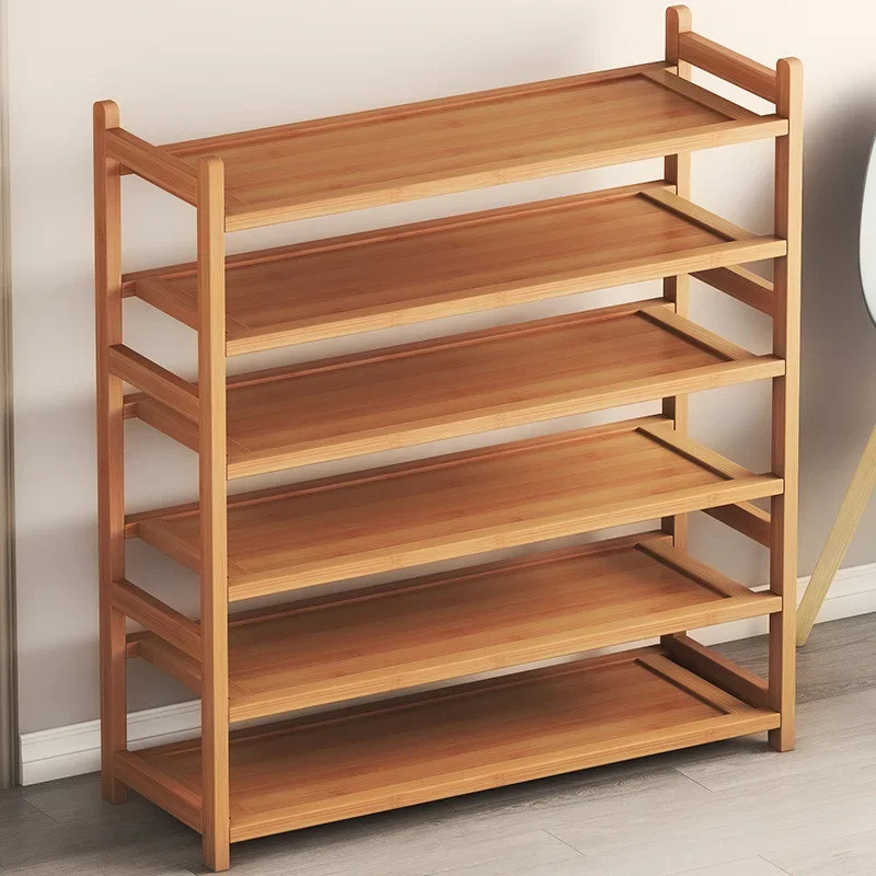 Shoe rack multi-layer household simple household door e****mical dust-proof shoe cabinet