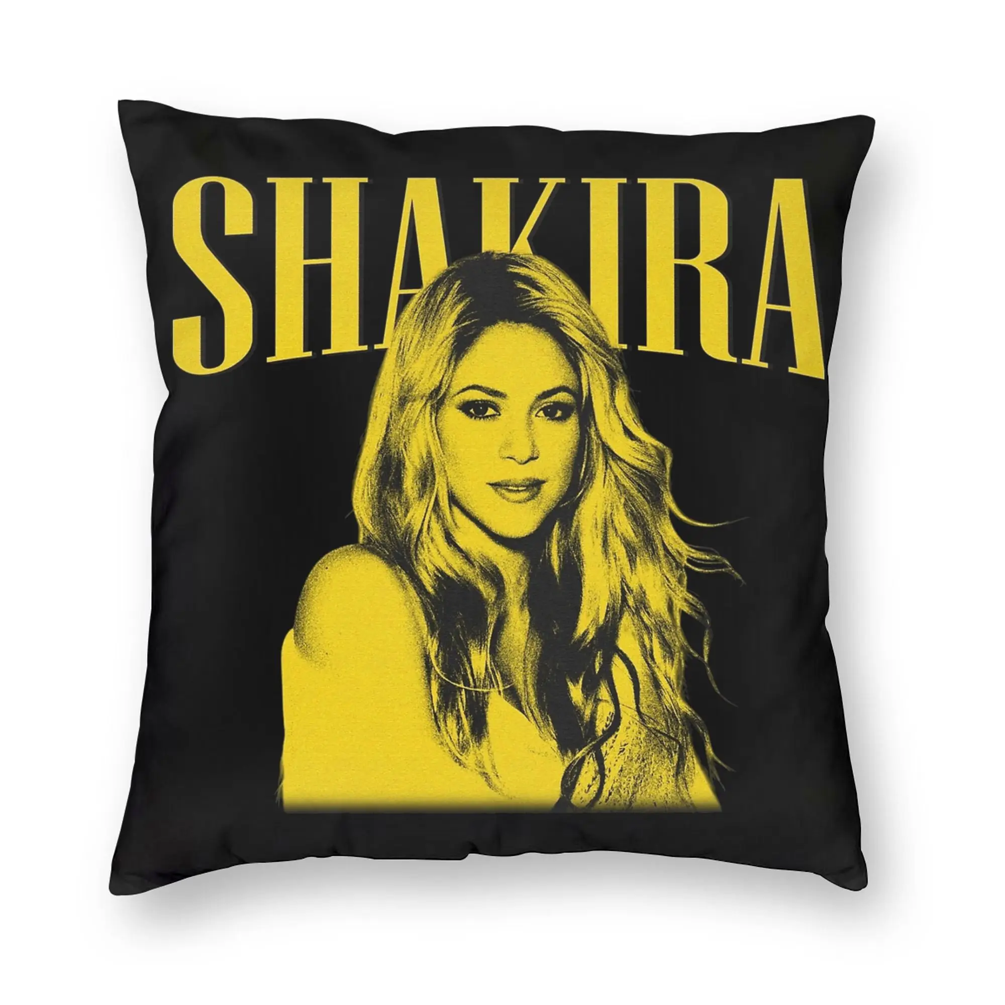 Pop Singer Shakira Pillowcase Soft Polyester Cushion Cover Gift  Throw Pillow Case Cover Home Zipper 40X40cm