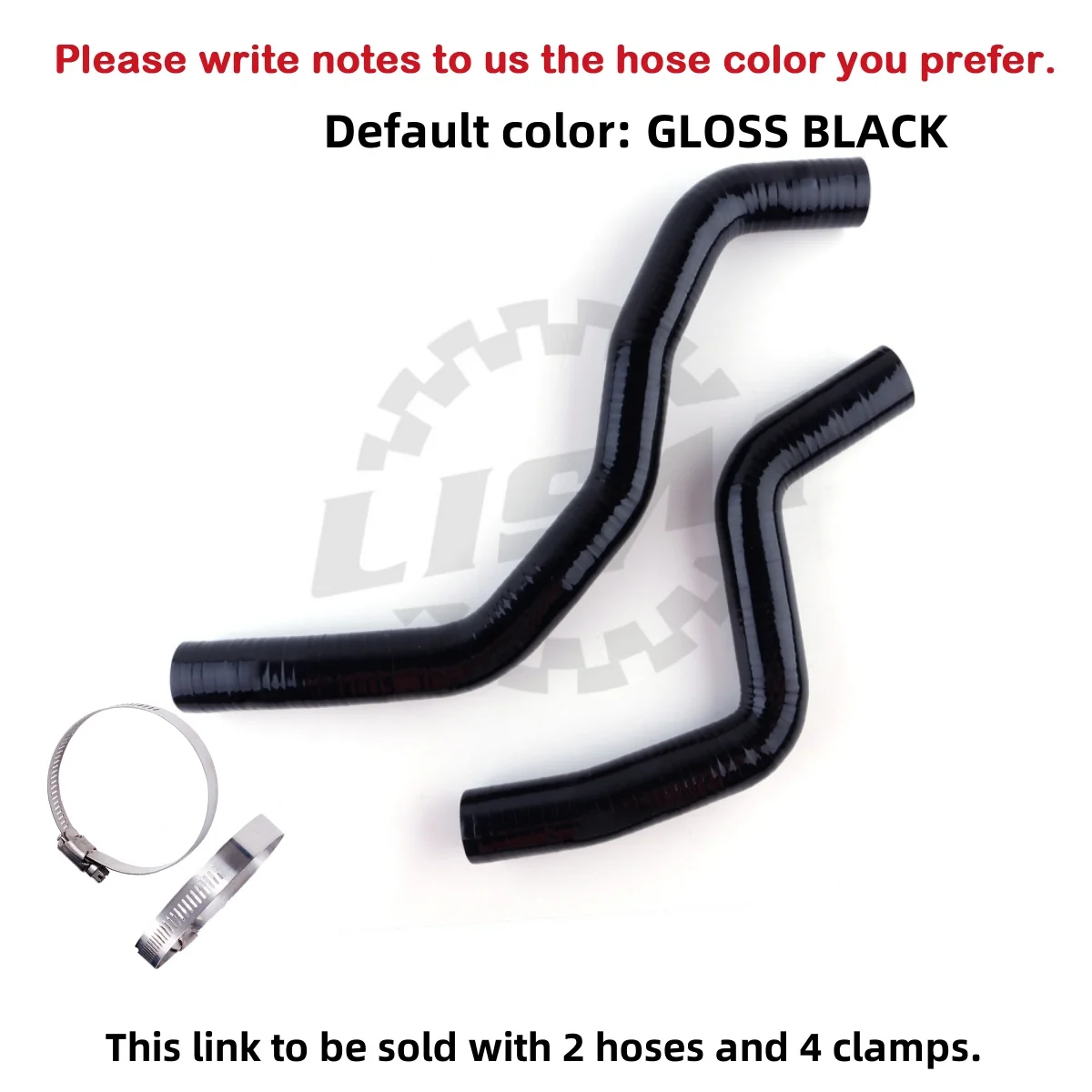 

2PCS 3PLY For MITSUBISHI Lancer EVO 9 IX CT9A CT9W 4G63T 2005-2007 Silicone Radiator Hose Replacement Auto Parts Pipe