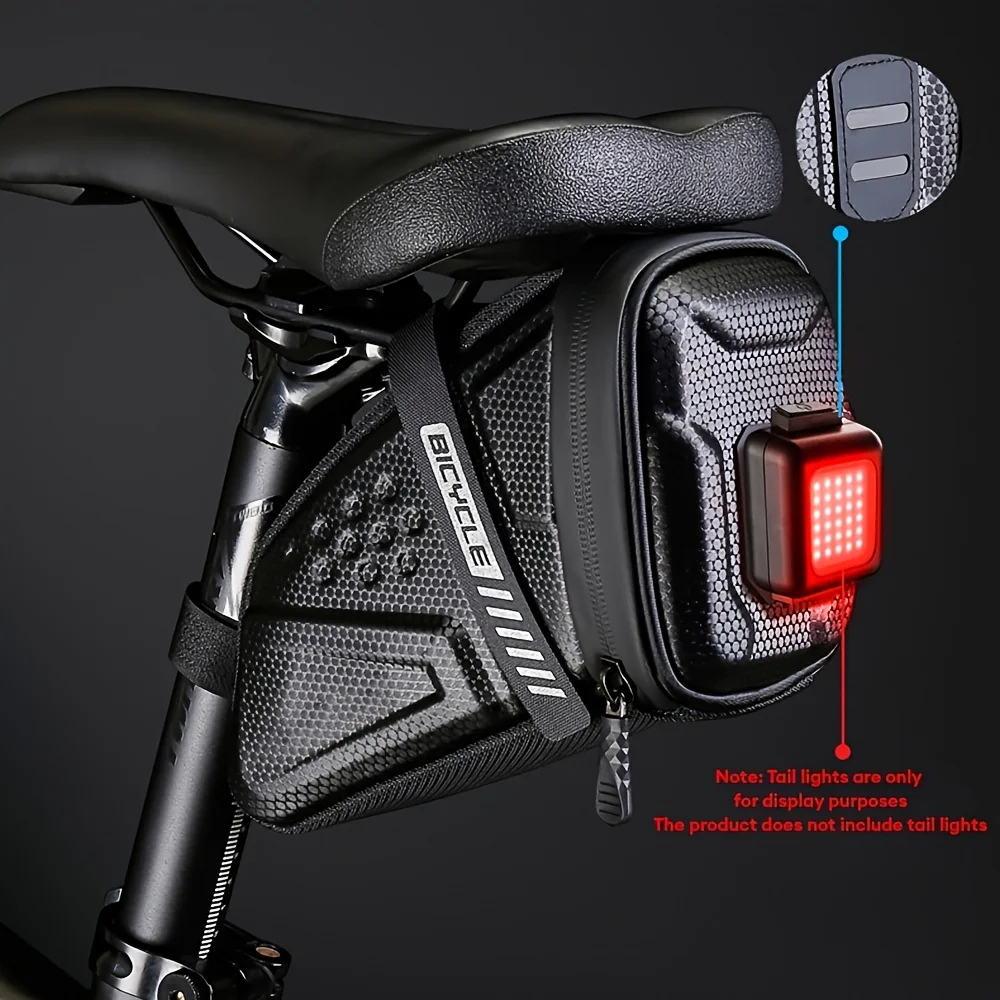 Bike Tail package saddle package mountain bike EVA hard shell road bike back package riding equipment accessories - view 3