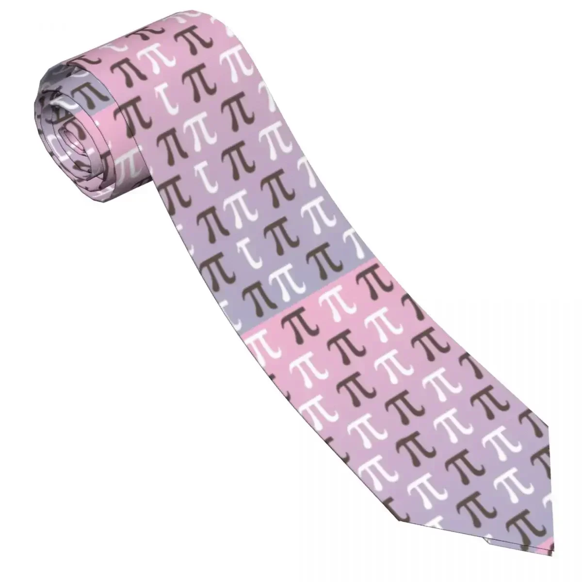 Math Print Tie Vintage Graphic Neck s Retro Trendy Collar  Men Leisure Necktie Accessories