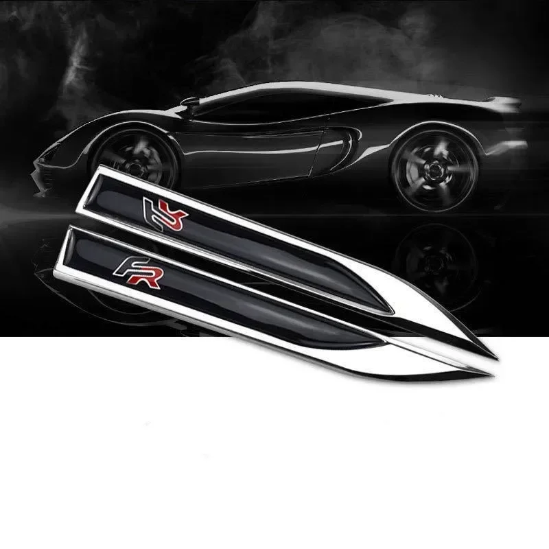 2 قطعة x ثلاثية الأبعاد بولي كلوريد الفينيل المعادن الجانب الحاجز شعار شارة ملصق مائي ليون إيبيزا ألتيا كوبرا Exe #5