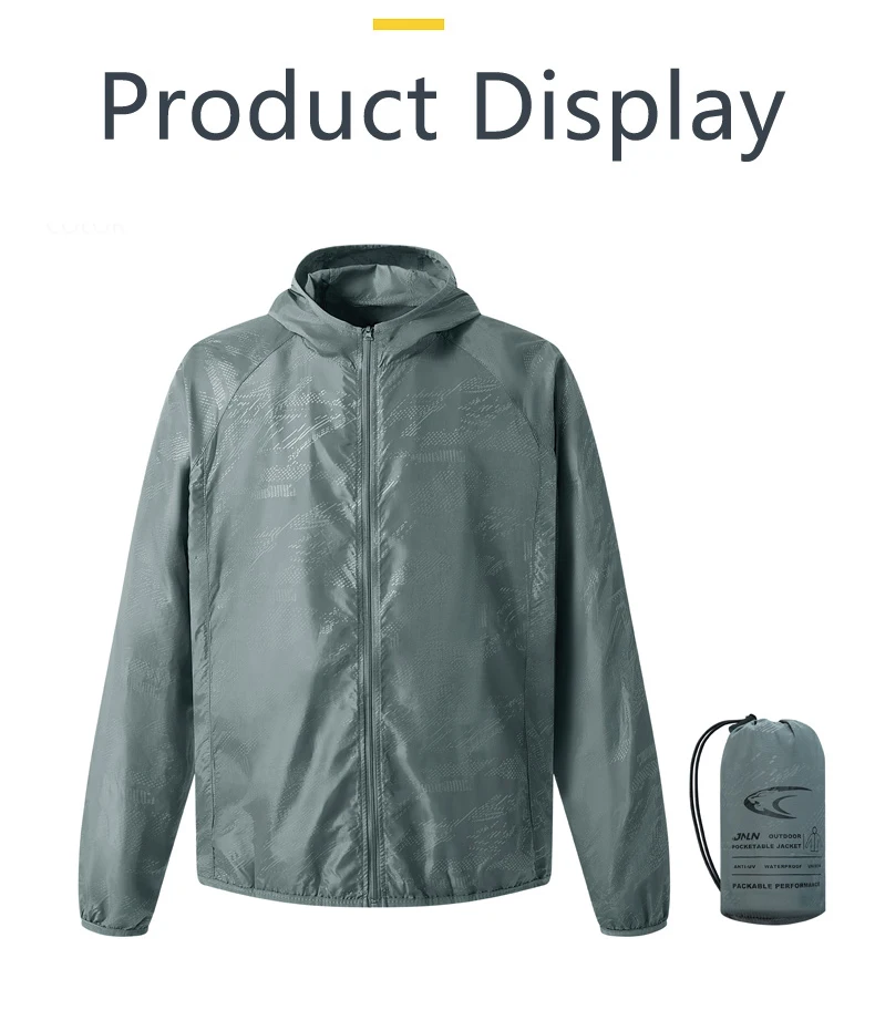 JNLN Camping Rain Jacket Men Women Waterproof Sun Protection Clothing Fishing Hunting Clothes Quick Dry Windbreaker With Pocket 15 Sd972201baf884055aa044518d167fd8aK