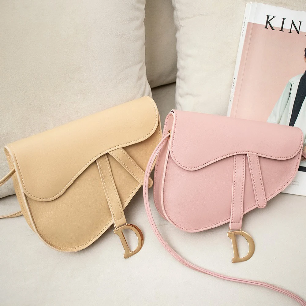 

Korean Dumpling Shoulder Bag - Trendy Saddle Crossbody Purse, Women's Fashion Phone Bag Sweet & Fresh Style