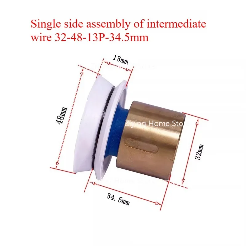 

Wire Cutting Accessories Umbrella Waterproof Guide Wheel 32-48-13 P-34.5 Middle Wire Easy To Wear Wire Unilateral Assembly