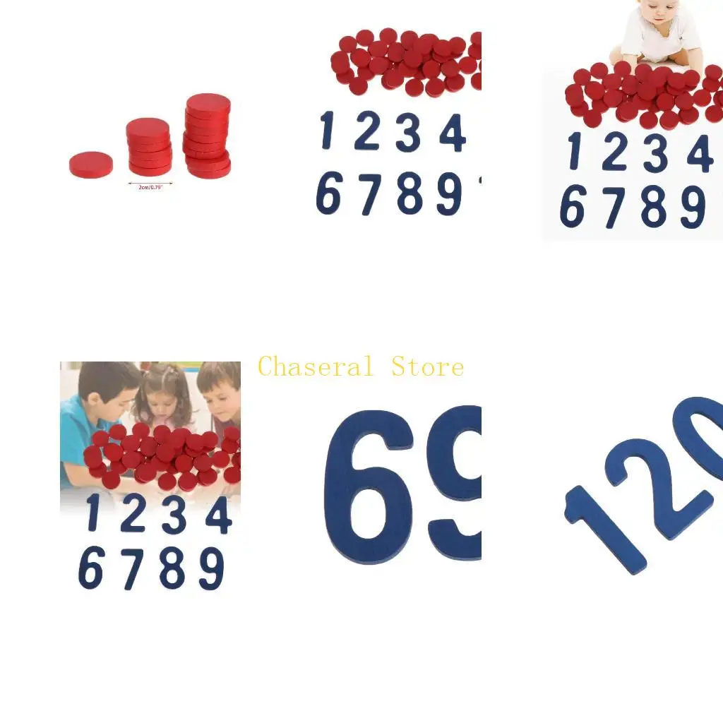 E7CE Cards Counter Teaching Aid School Math Homeschool Curriculum Toy