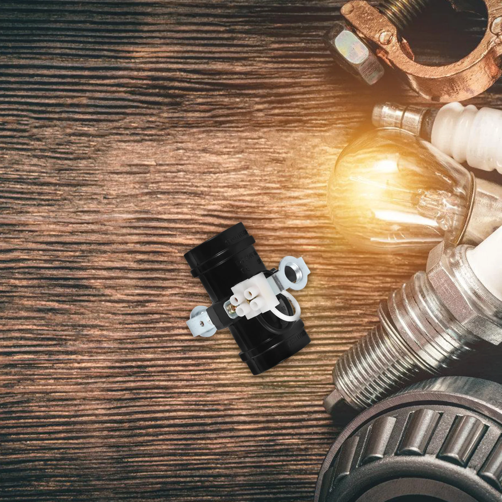 E27 홀더 라이트 소켓 베이스 데스크 히트 램프 전구 홀더 교체용 멀티헤드 디자인 내구성 있는 배선 램프 수리용품