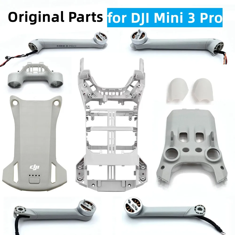 99% New Original Parts for DJI Mini 3 Pro Drone Body Shell Middle Frame Upper/Bottom/Side Cover Front/Rear Left/Right Motor Arm