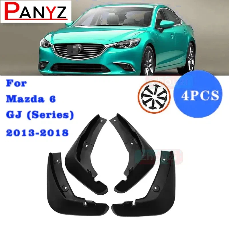 Front Rear Car Mud Flaps Mudflaps Splash Guards Mud Flap Mudguard Fender  For Mazda 6 ZOOM 2003-2021