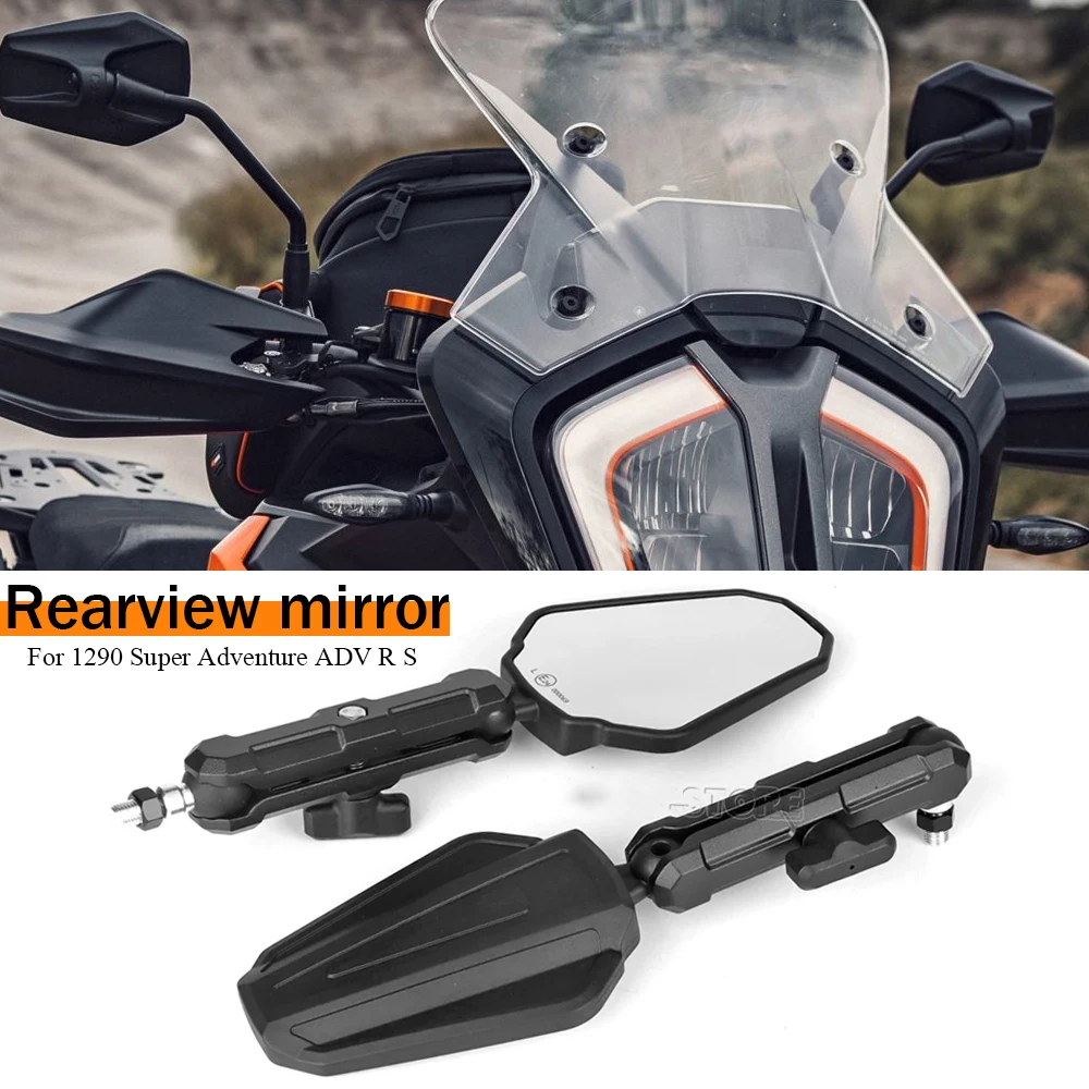 Motorcycle Rearview Mirror For 1290 Super Adventure ADV R S 2022-2024 Westwind Rearview Mirror Adventure ADV Foldable Mirrors