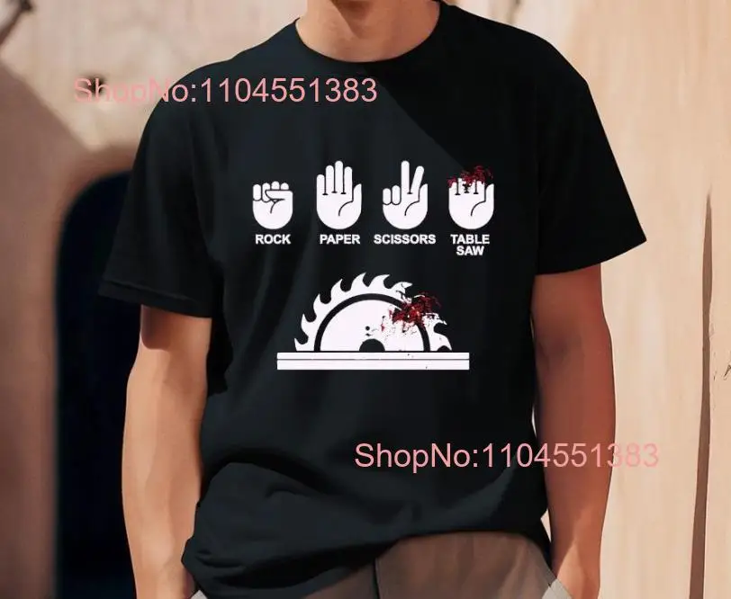 

Ножницы для рок-бумаги, настольная пила, забавная футболка плотника, размер S-5XL