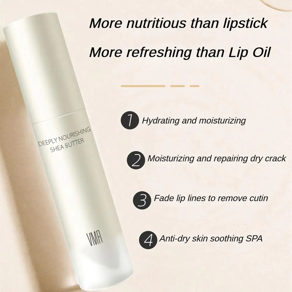 ลดริ้วรอย Lip Care ช่วยลดริ้วรอยริมฝีปาก Lip Nourishing Cream ที่มีประสิทธิภาพ Smooth Lip Film Delicate Moisturizing Lip Film