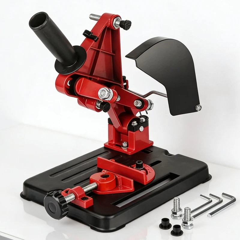 

Angle Grinder Stand Universal Angle Grinder Bracket Holder Support for 100-125 Angle Grinder Power Drill Accessories