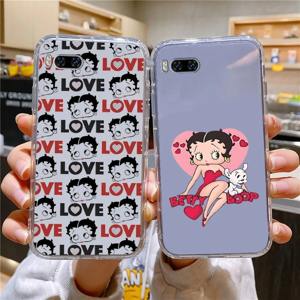 B-Bettys-Cute Phone Case For Huawei Mate P10 P20 P30 P40 P50 Smart Z Honor 50 60 70 Pro Lite Transparent Case