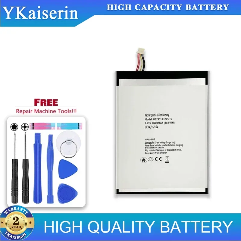 

8000mAh Replacement Battery LI3295123PVUTL For Blackview TAB 11 tab11