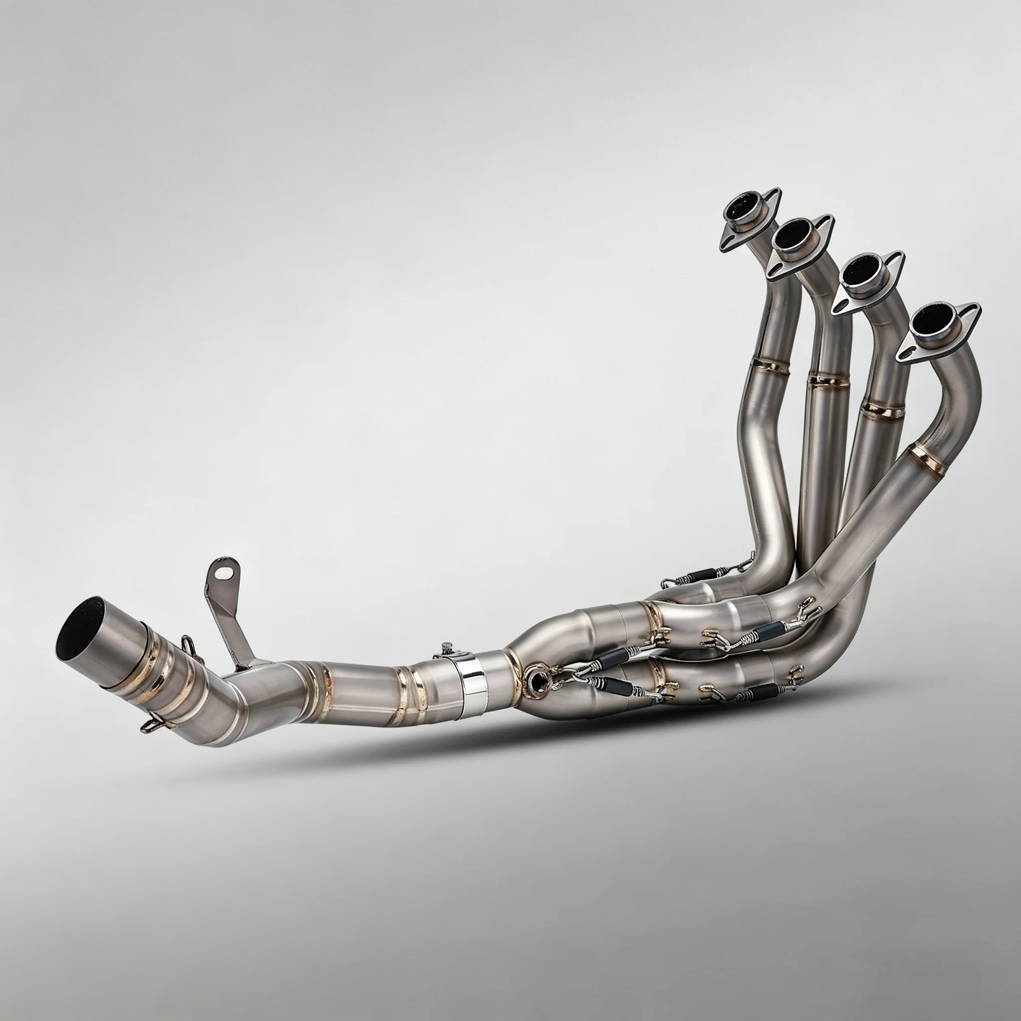 

Z900 Motorcycle Exhaust Ti Alloy Escape Front Slip On Link Pipe Connect 51MM Muffler For Ninja Z900 Z 900 2017-2025