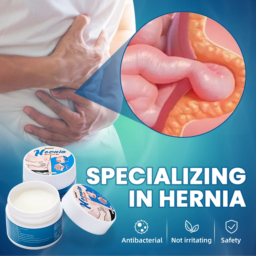 10g Sumifun Inguinal Hernia Treatment Cream Back Umbilical Hernia Remover Ointment Abdominal Wall Colic Relief Herbal Medicine