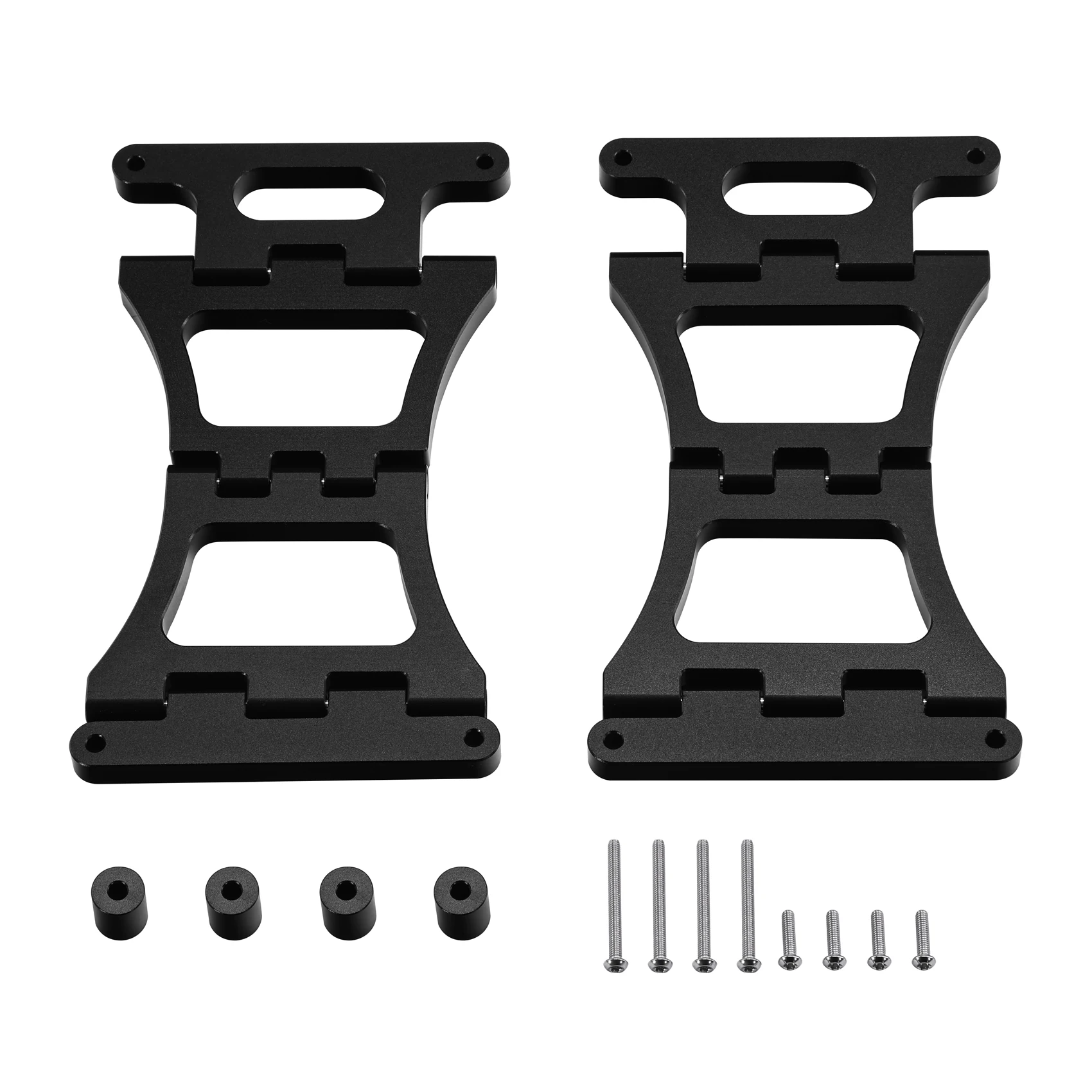 Vivid Black And Yellow Hard Saddlebag Hinge Kit Fit For Harley Touring Road Glide 2014-2024